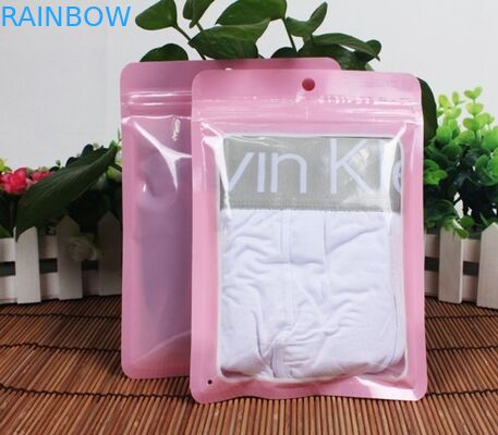 De ritssluitings plastic zakken van de greepverbinding voor kleren/kleding die voor duidelijk verpakken