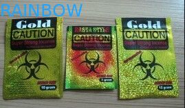 De douane drukte Pit Plastic Zakken/het Welriekend mengsel van gedroogde bloemen en kruidenzakken van het KATIONENkruid