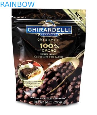 Gerecycleerde Plastic Zakken die 10 oz-Koffie Verpakkende Zak met Klep en Ritssluiting verpakken