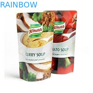 Zelf Bevindende Voedselzak Verpakking voor Kerriesoep/de Waterdichte Zak van de Kerriesoep
