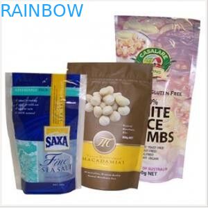 Resealable Verpakkende Zak van de Ritssluitings Plastic Zak voor Koekjes/Cracker Verpakkende Zak