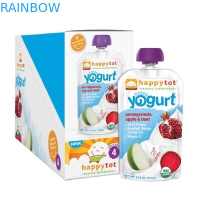 Zelf Bevindende Plastic Zakken die van de de Yoghurt Verpakkende Baby van Spuitenzakken het Voedselzakken verpakken