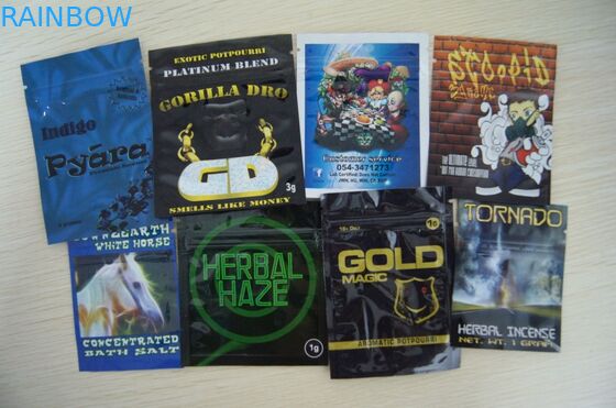 Het Sachet van de onderzoekpil/de Zak van het Onderzoekpoeder/Kruidenwierookzak met Ritssluiting