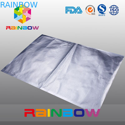 De geweven Channal-Voedsel Vacuümverbinding doet Sous Vide/de In reliëf gemaakte Zak van de Voedselspaarder Folie in zakken