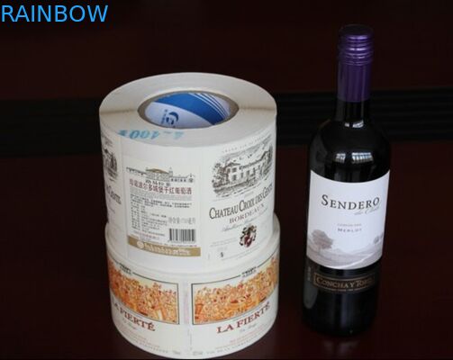 De aangepaste Ontwerp Waterdichte Rode Wijn krimpt Zelfklevend de Flessenetiket van Kokeretiketten
