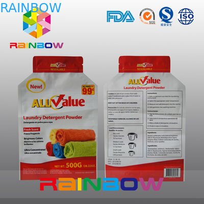 Aangepaste Druk Plastic Verpakkende Zak voor 500g Wasmiddelpoeder/Waspoeder