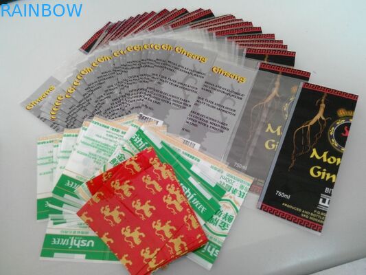 De handtoepassing krimpt Kokeretiketten voor de Fles van het Kokosnotenwater Verpakking