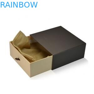 Het Document van de hartvorm Gerecycleerde Gift Vakje Verpakking, Bruine Roomdocument Vakje Aangepaste Grootte