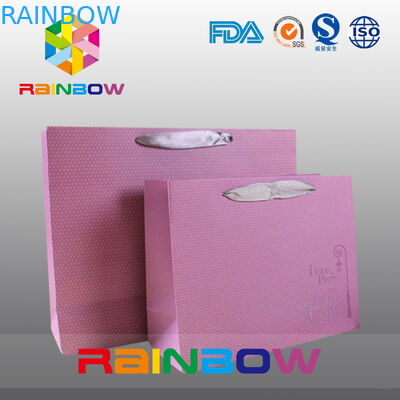 De vierkante Bodem paste Document Zakken met Drawstring voor Gift/Kledingstuk/het Winkelen aan