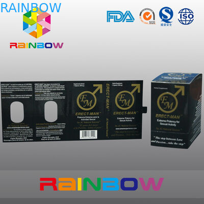 Het Document van de dicalciumfosfaat Microcrystalline Cellulose Vakje Verpakking met Metaalverblijf