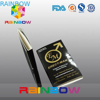 Het Document van de dicalciumfosfaat Microcrystalline Cellulose Vakje Verpakking met Metaalverblijf