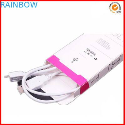 Het opvouwbare Document Vakje Verpakkende Verpakkende Vakje van de Autolader met Gedrukt Embleem