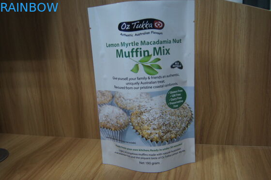 Tribune op de Plastic Eiwitpoeder/Suiker/Zoetmiddelritssluiting van de Douane Verpakkende Zak