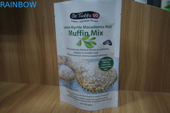 Levendige Gedrukte Tribune op Aluminiumfoliekoekjes die Zakken Hoogste Hitte verpakken die - verzegelen