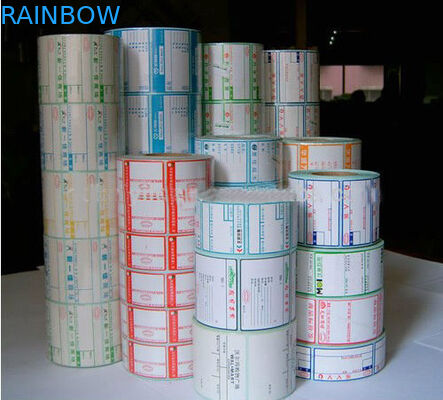 Digitale opeenvolgende bevorderingsetiketten/aangepaste gedrukte document sticker in broodje