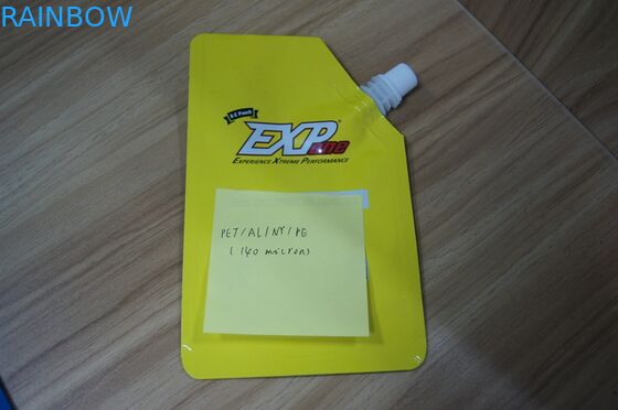 De gelamineerde Tribune spuit Zak omhoog Verpakking met de Zij Verpakkende Zak van de Spuiten Smeerolie