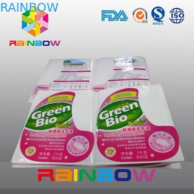 De waterdichte Plastic Zelfklevende Flessensticker krimpt Kokeretiketten voor Vloeibare Detergent Flessen