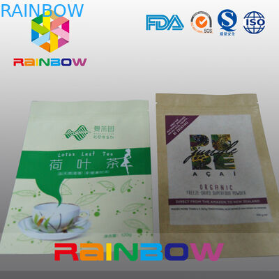 Gedrukte Aangepaste Document het Voedsel van Doypack van de Zakkenritssluiting Verpakkingszak