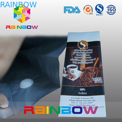 Aangepaste Plastic Zakken die het Ontgassen Klep voor de Verpakking van de Koffiezak verpakken
