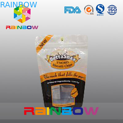 De tribune op Ritssluitings Duidelijke Plastic Zakken die met Vlinder verpakken hangt Gat voor Suikergoed/Snackvoedsel