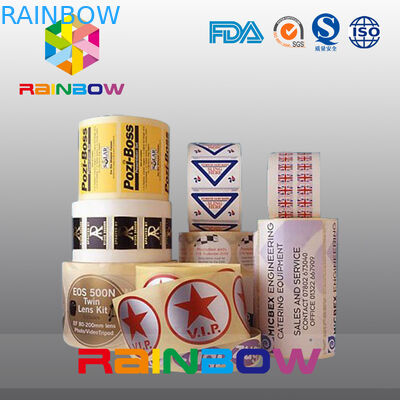 Zelfklevende wijn het Glas krimpt Koker etiketteert Gedrukte Stickers & Wijnfles Lables