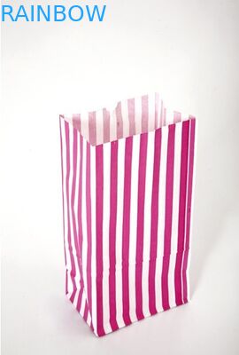 De aangepaste het Document van Embleemkraftpapier Zakken halen Snel Voedsel/Brood/het Winkelen Zak weg