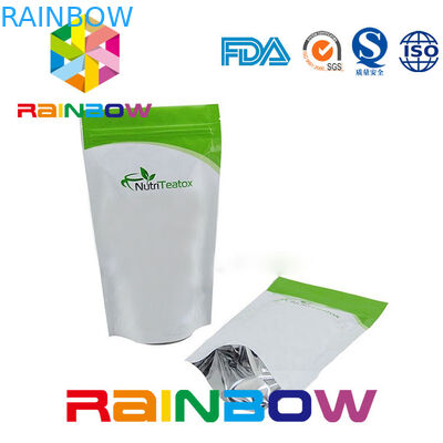 Van de de Foliezak van de aluminiumfoliepistache de Verpakkende Tribune op de Zakkenritssluiting van Snacknoten