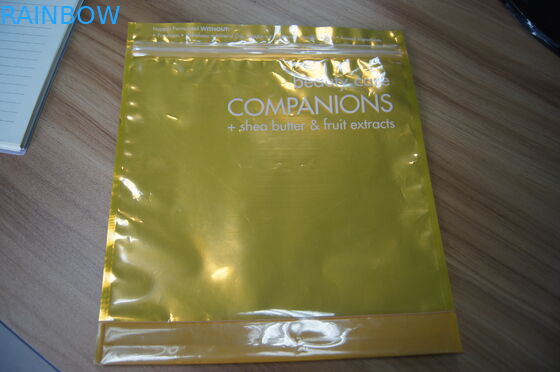 Transparante Voorvertonings Plastic Kosmetische Verpakkende Zak met Ritssluiting