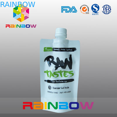 De witte Tribune spuit Zak omhoog Verpakking voor Ruw Jam/Vloeistof/het Drinken Voedsel