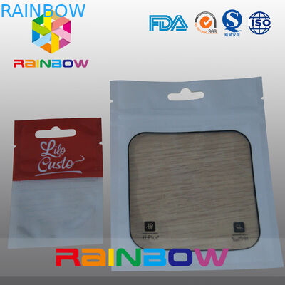 De Zak Plastic Zakken die van de Mylarritssluiting met Transparant Venster voor Goederen verpakken