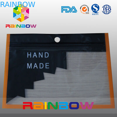 De Zak Plastic Zakken die van de Mylarritssluiting met Transparant Venster voor Goederen verpakken
