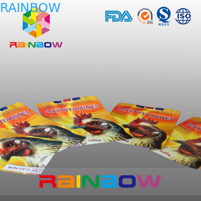 Het Voedsel voor huisdierenzak van de gravuredruk Met Ritssluiting/aangaande - Verzegelbare Dierlijk Voedselzak