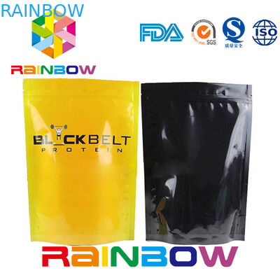 De glanzende Tribune vult Zak van het de Ritssluitingspoeder van de Aluminiumfoliezak omhoog de Verpakkende aan