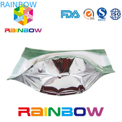 Het gladmaken van de Gedrukte Zak van het Poederpackaigng van de Aluminiumfolieweiproteïne met Ritssluiting