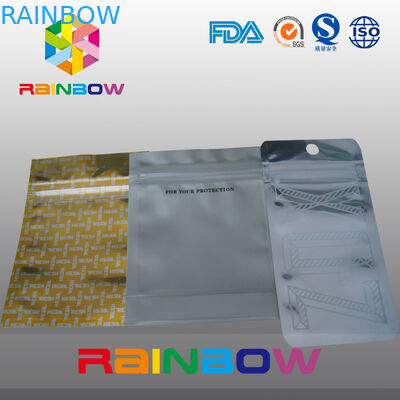 Tribune op Ritssluitingszak voor Thee, Plastic Zakken die de Zakken en het Handvat van de Bodemhoekplaat verpakken