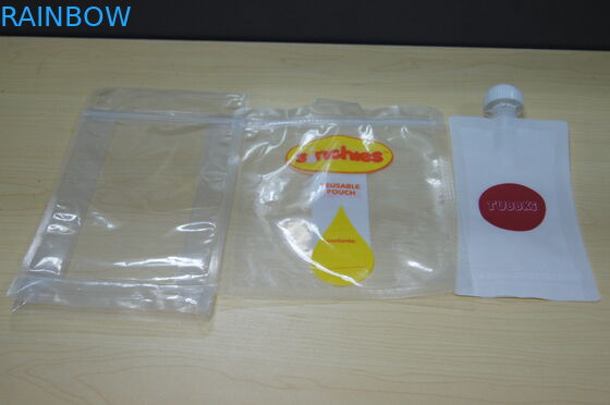 Resealable Tribune van de Voedselrang op van het Voedsel Zijspuiten van de Ritssluitingsbaby Gedrukte de Zakkendouane