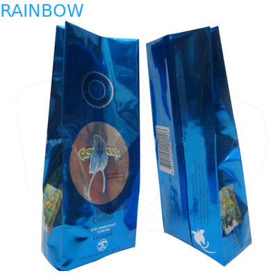 De Zak van de de Foliekoffie van het douaneontwerp met Één Manier het Ontgassen Klep, Groen/Zwarte