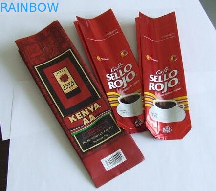 De Zak van de de Foliekoffie van het douaneontwerp met Één Manier het Ontgassen Klep, Groen/Zwarte