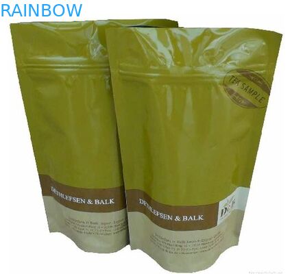 De Tribune van de voedselrang op Aluminiumfolie Plastic Zak voor Thee Verpakking met Ritssluitingsbovenkant