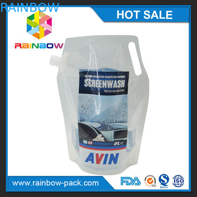 De aangepaste Opnieuw te gebruiken Plastic Tribune drukt omhoog Zak voor Babyvoedsel/Sap/Soep