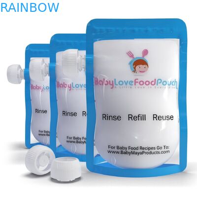 De tribune spuit Zak/omhoog Gelamineerde materiële zijspuitenst/spout Zak voor sap/tribune op zak/detergent verpakkende spuitenzak