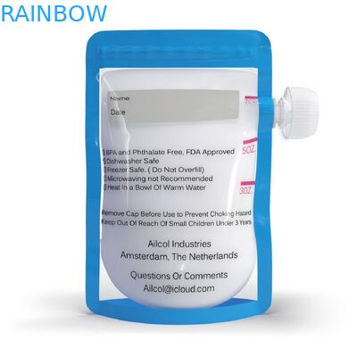 Het gelamineerde Materiële Zijspuiten/Spuiten de Zak die/staan Zak voor Sap op verpakken