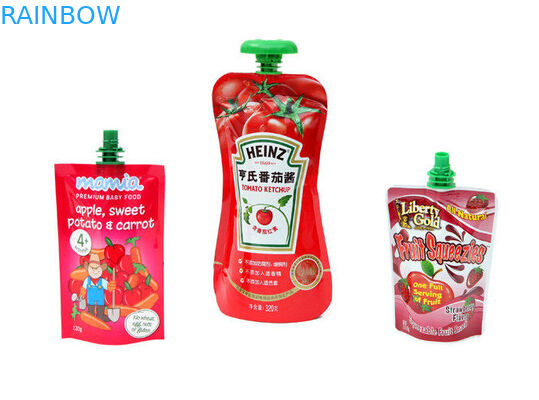 Vloeibare Plastic Zakken die voor het drinken/Flexibele doypackzak verpakken