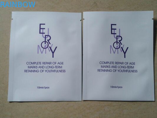 De zak van de masker hangt de gezichtsaluminiumfolie verpakking met scheurinkeping/gat