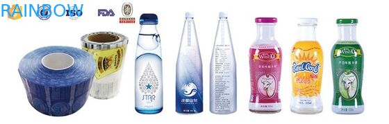 Pvc/het HUISDIER krimpt Kokeretiketten krimpt Omslagkokers voor Flessen/Blikken