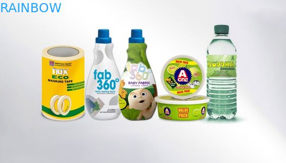 Pvc/het HUISDIER krimpt Kokeretiketten krimpt Omslagkokers voor Flessen/Blikken