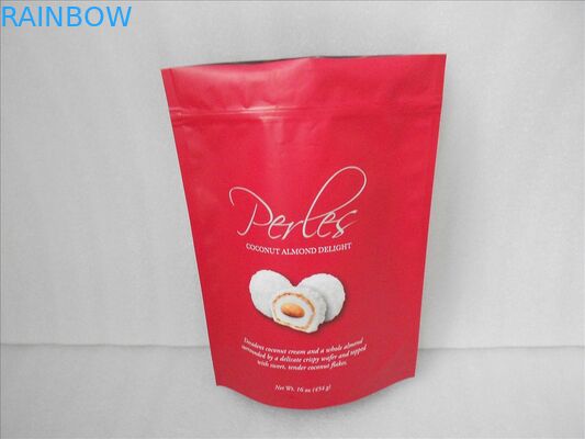 Matte Aluminiumfolie Plastic Tribune op Zakken Vochtbestendige Vriendschappelijke Eco