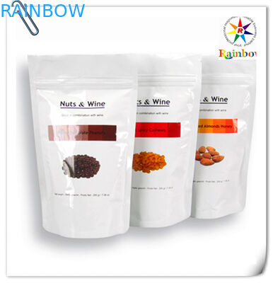 Zwarte de Foliezak van Tribune omhoog Matte Kraftpapier Verpakking met Ritssluiting/Scheurinkeping