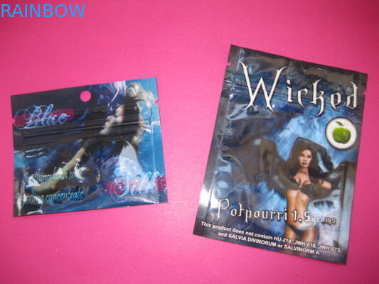 Gerecycleerde van de de Ritssluitingssigaar van de Foliezak Verpakkende van de Zakmylar de Opslagzakken