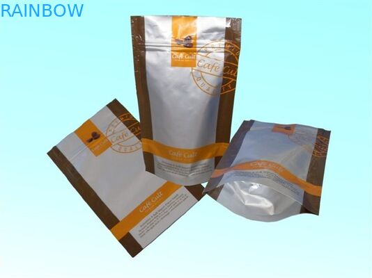 Opnieuw te gebruiken Gelamineerde Aluminiumfolietribune op Mylar-Zakken in Rood